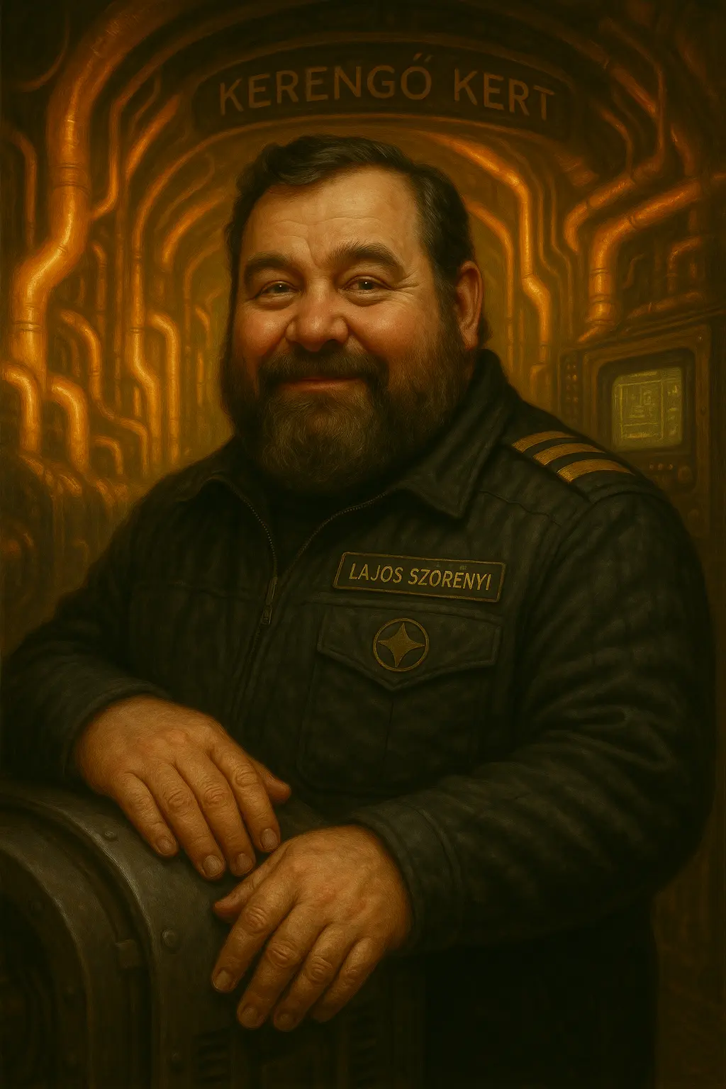 Szörényi Lajos portréja