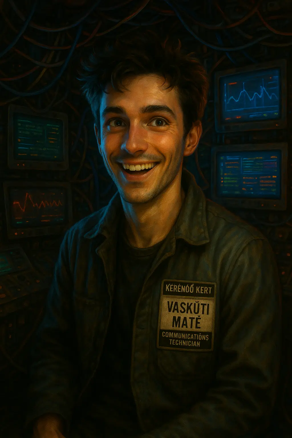 Vaskúti Máté portréja